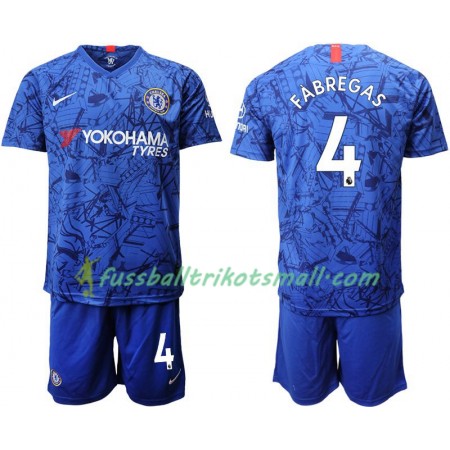 Fußballtrikots Chelsea Fabregas 4 Kinder 2019-2020 Kurzarm Heimtrikotsatz kaufen